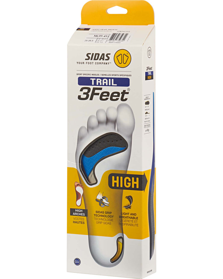 SIDAS - 3Feet Trail High Insoles