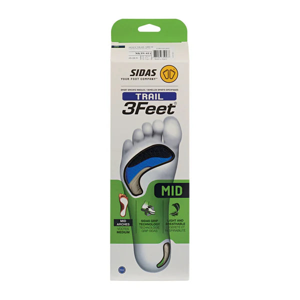 SIDAS - 3Feet Trail Mid Insoles