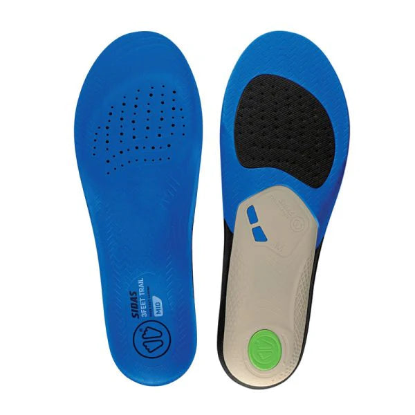 SIDAS 3Feet Trail Mid Insoles LETS RUN