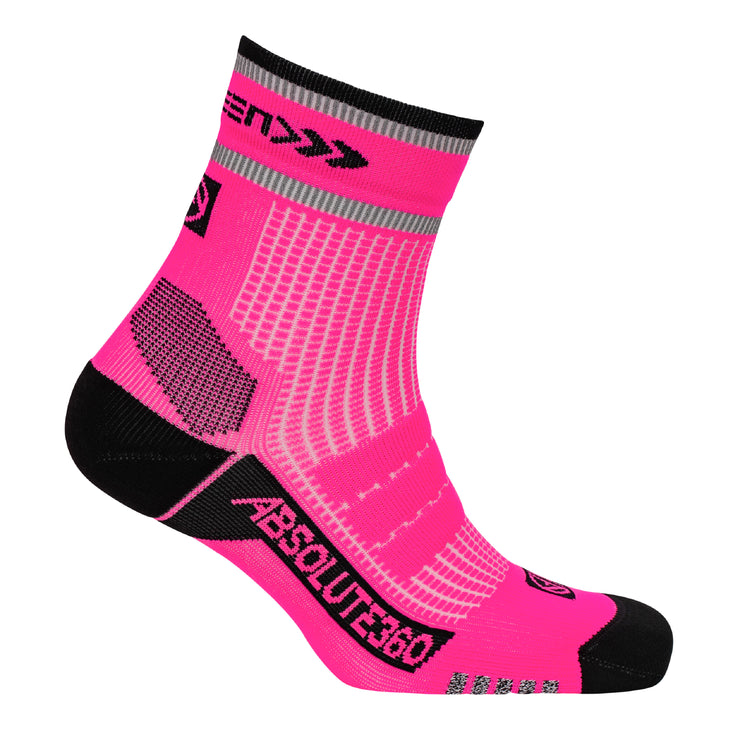 Absolute 360 - Performance Running Quarter Socks