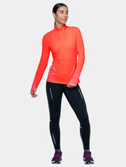 Ronhill - Women's Tech Reflect 1/2 Zip Long Sleeve