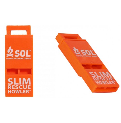 SOL - Whistle Slim Rescue Howler x2