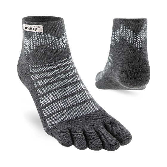 Injinji - Outdoor Midweight Mini Crew Merino Socks