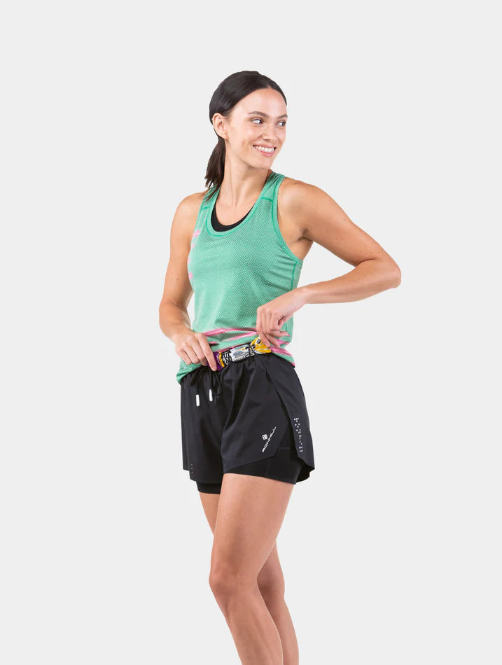 Ronhill Women s Tech Distance Twin Shorts LETS RUN