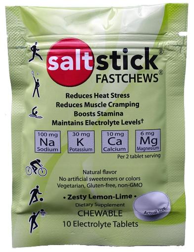 SaltStick Chewable Fast Chews - Pack of 10