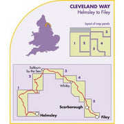 Harvey National Trail - XT40 - Tough Polyethlene Map