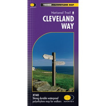 Harvey National Trail - XT40 - Tough Polyethlene Map